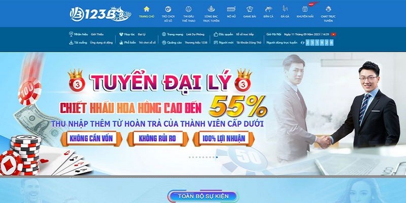 Thông tin cơ bản về việc làm đại lý 123B